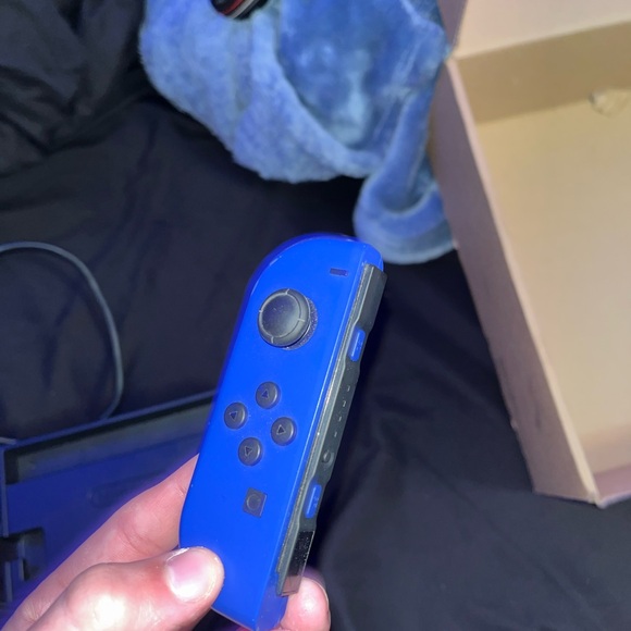 Nintendo Handheld Console Neon Blue Yellow #with charger #with two console docs